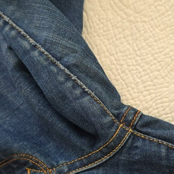 Lucky Brand Women's Jeans Size 10 W30 Charlie Skinny Blue Denim Embroidered - Picture 14 of 16